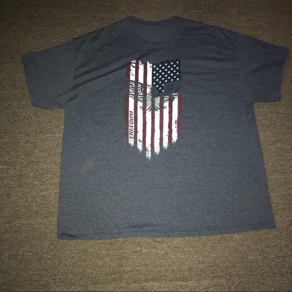 American Flag Eagle Freedom Graphic Tee